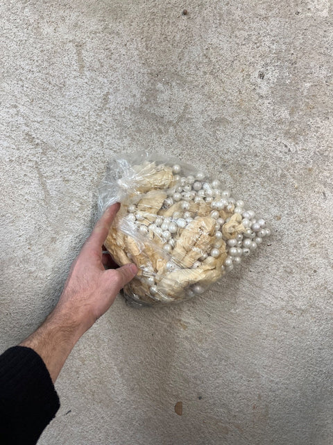 Bag Full Of White Pearls