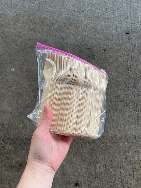 Bag of Disposable Forks