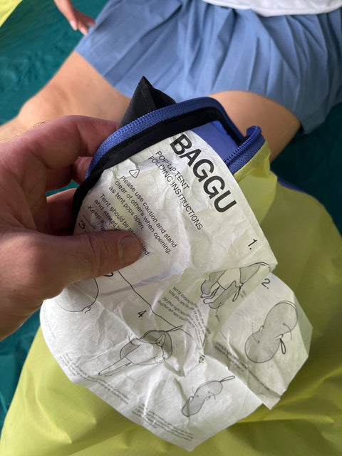 Baggu Portable Sun Shelter Tent