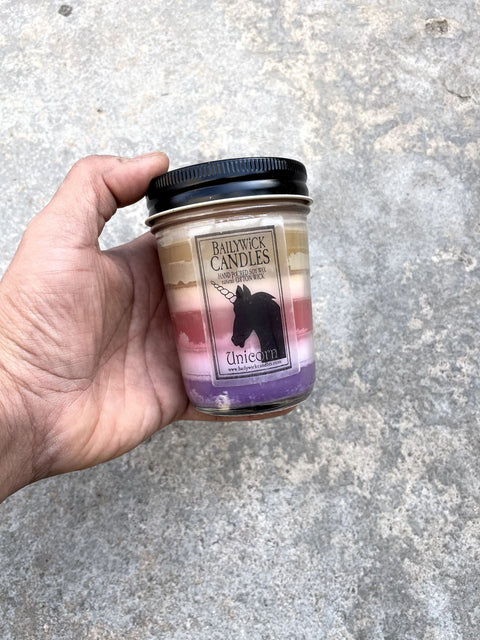 Bailywick Unicorn Candle