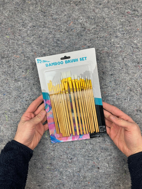 Bamboo Brush Set