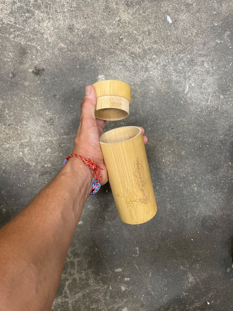 Bamboo Container With Lid