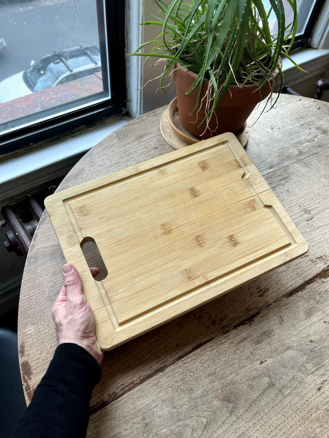 Bamboo Cutting Board, 11x15"