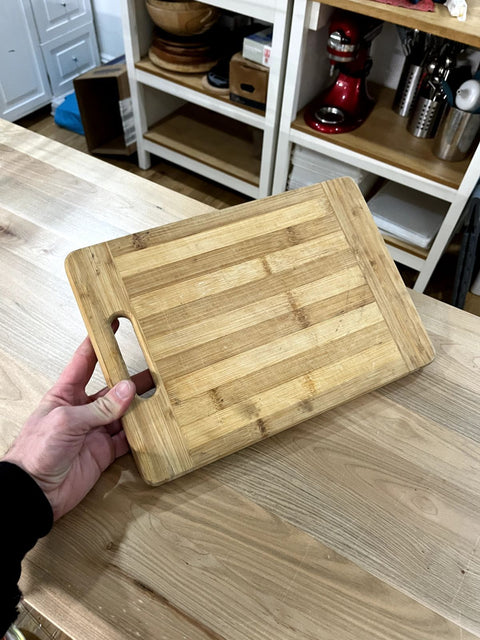Bamboo Cutting Board, 9.5x13"
