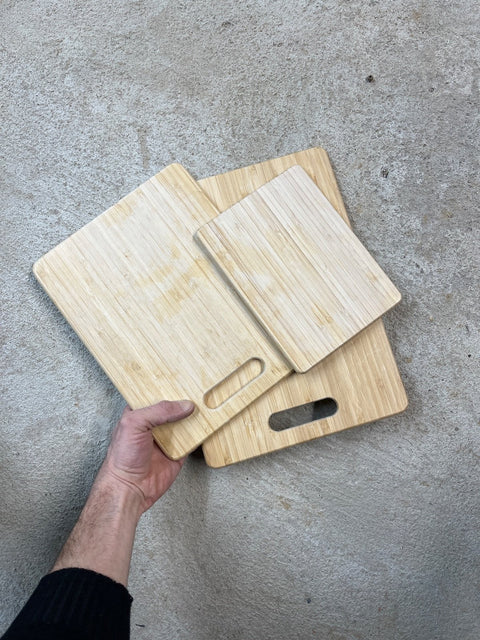 Bamboo Cutting Boards Trio