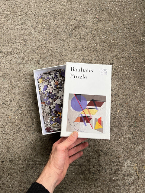 Bauhaus Abstract 500-Piece Puzzle