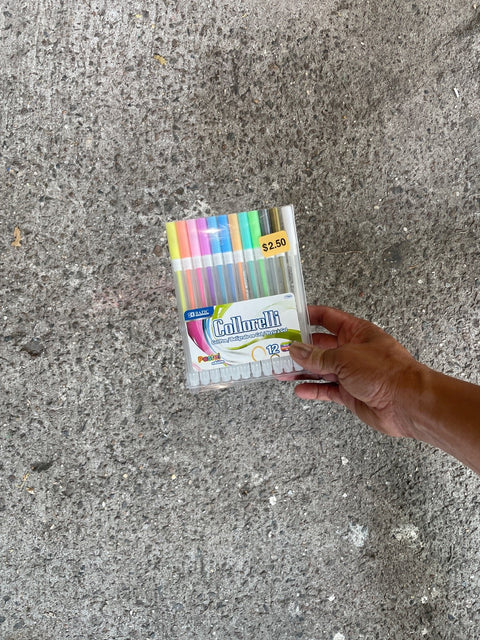 Bazic Collorelli Pastel Gel Pens