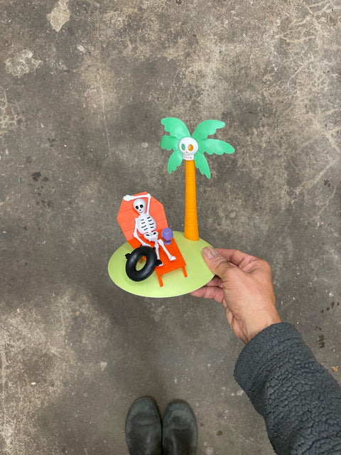Beach Skeleton Decoration