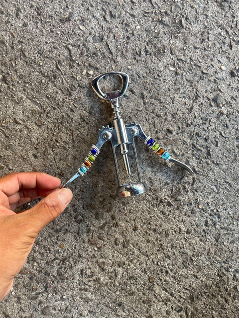 Beaded Winged Corkscrew