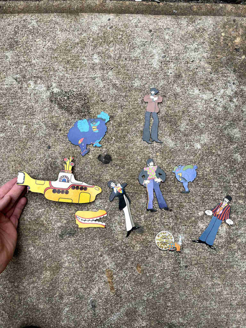 Beatles Magnets Set