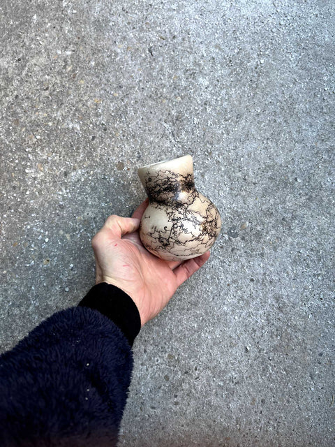 Beautiful Navajo Horsehair Decorative Vase
