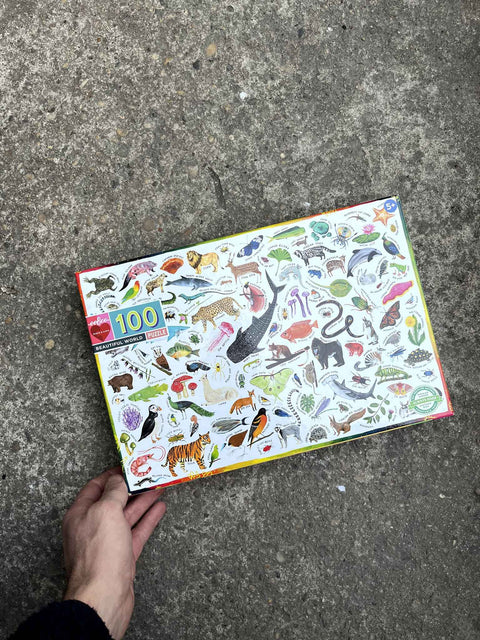 Beautiful World Puzzle, 100 Pieces
