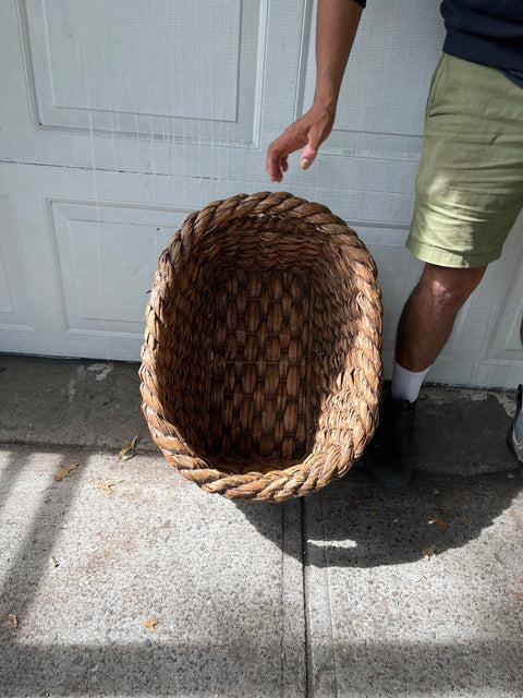 Big Ass Woven Basket, 23x18x13"