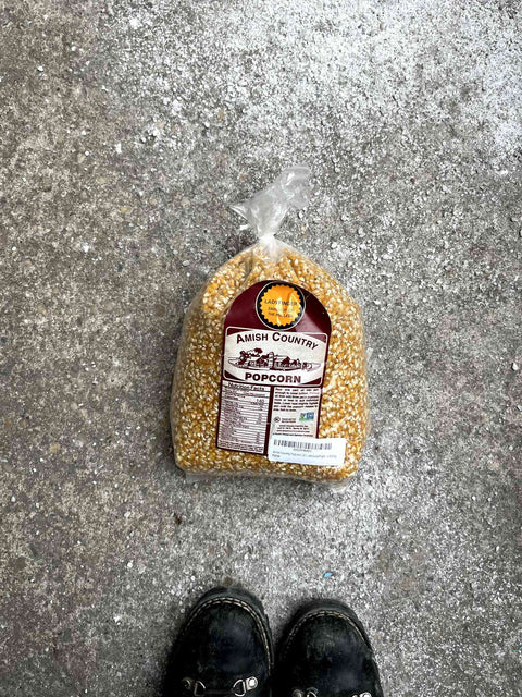 Big Bag Of Unexpired Amish Country Popcorn