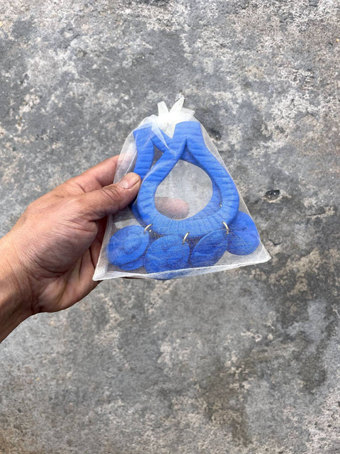 Big Big Blue Earrings