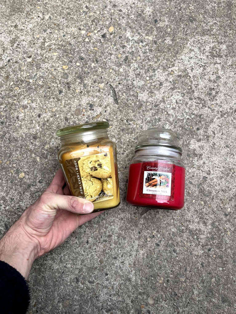 Bigass Cookie & Cinnamon Scented Candles