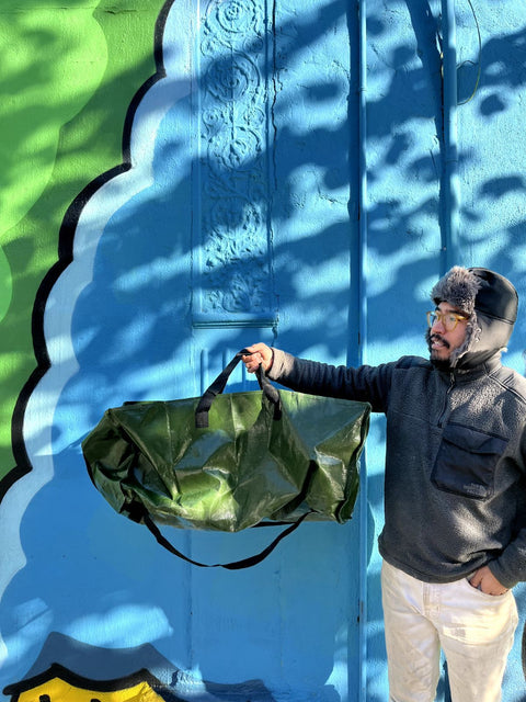 Bigass Olive Green Storage Bag
