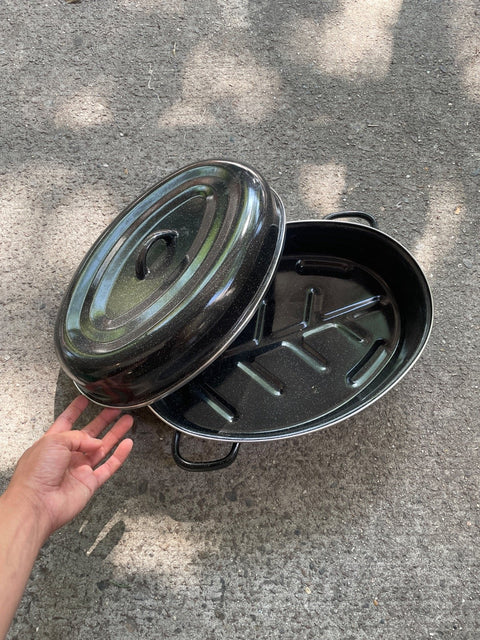 Bigass Roasting Pan With Lid