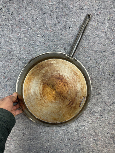 Bigass Stainless Steel Skillet