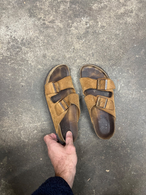 Birkenstock Arizona Suede Sandals, Size EU 38