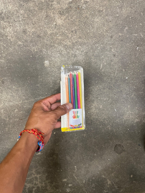 Birthday Candles Pack, Colorful Fun