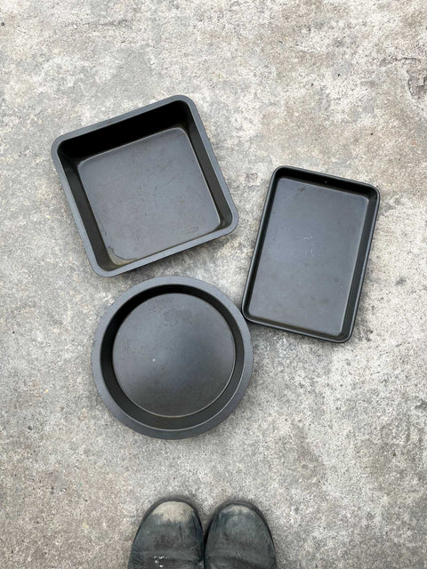 Black Baking Trays