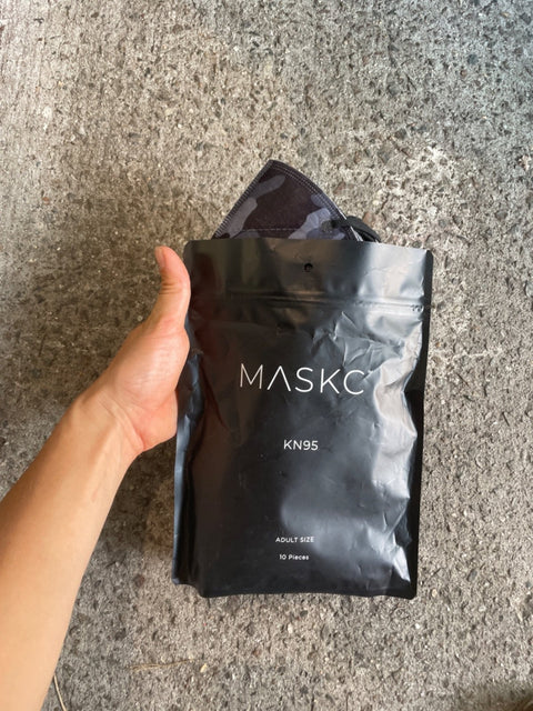 Black Camo KN95 Face Masks (8)