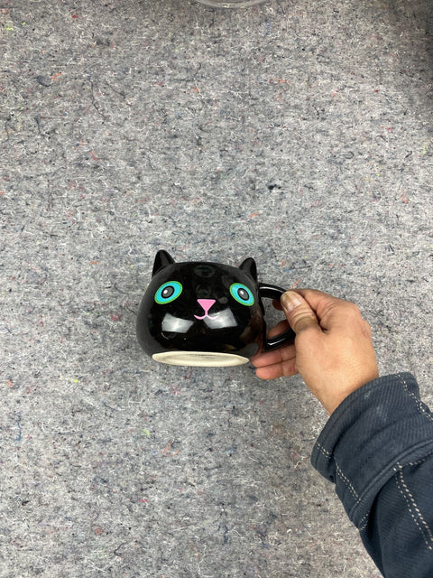 Black Cat Novelty Mug