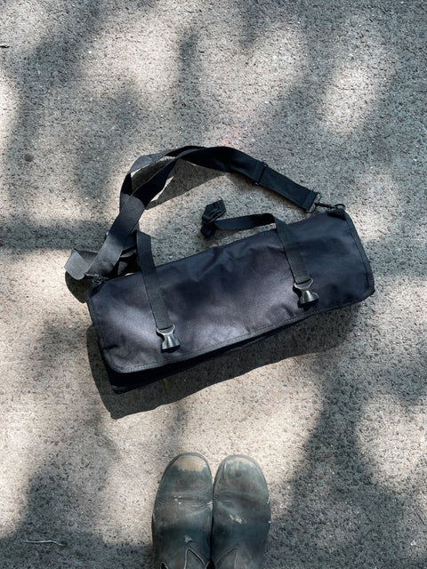 Black Chef Knife Roll Bag