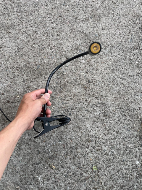Black Clip-on Reading Light