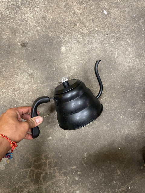 Black Gooseneck Pour-Over Kettle