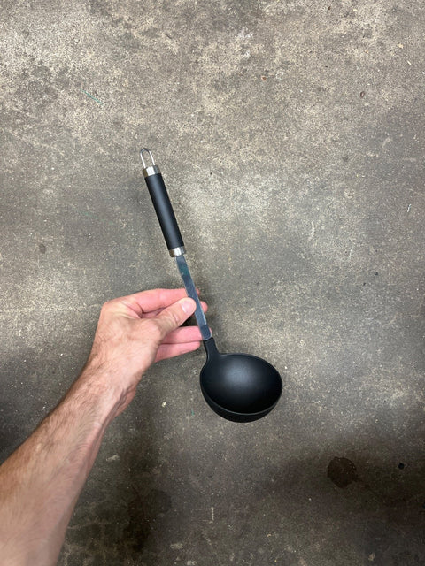 Black Kitchen Ladle