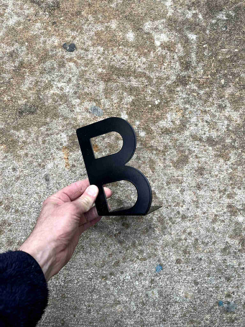 Black Letter "B" Bookend