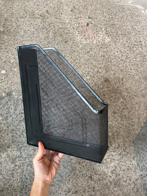 Black Mesh Magazine Holder