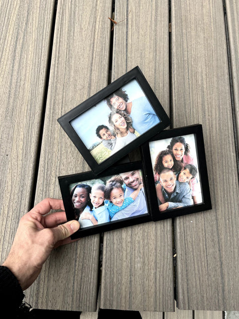 Black Multi-Photo Display Frame