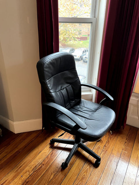 Black Office Chair Adjustable Height