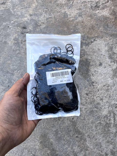 Black Rubber Bands