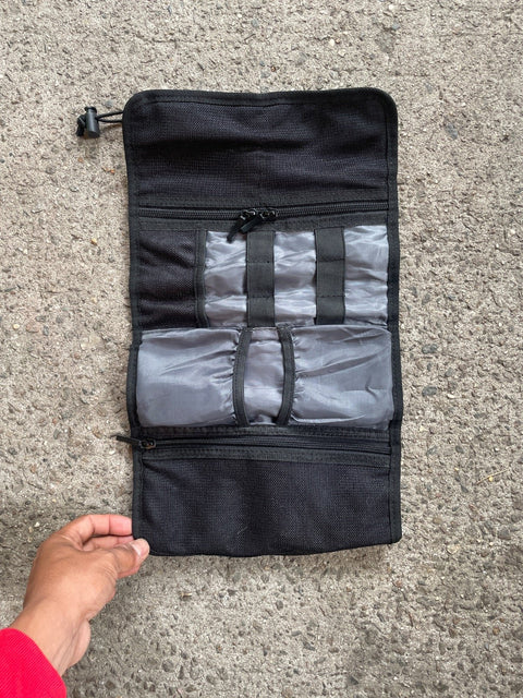 Black Travel Roll-Up Bag