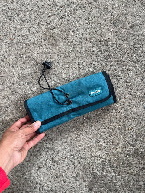 Black Travel Roll-Up Bag