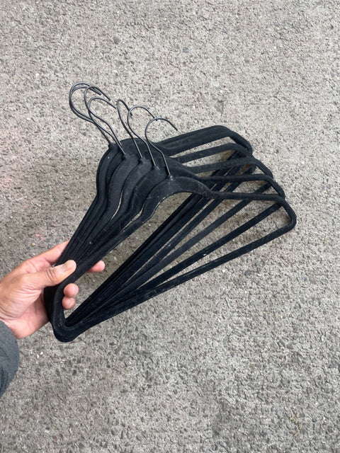 Black Velvet Hangers