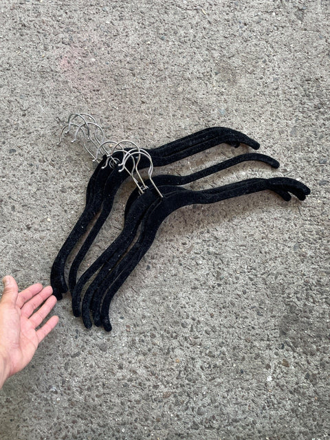 Black Velvet Hangers