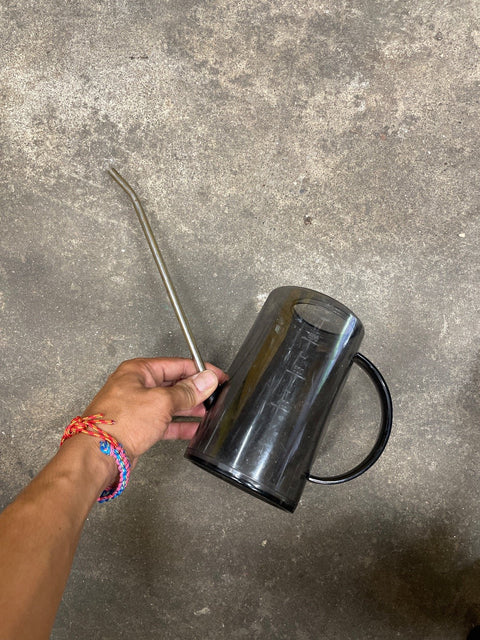 Black Watering Can With Spout