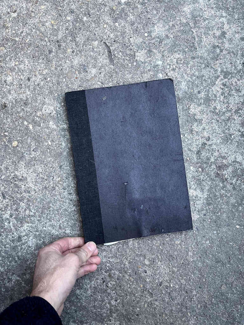Blank Notebook To Draw On Sitting On A Bench At Tompkins Square Park