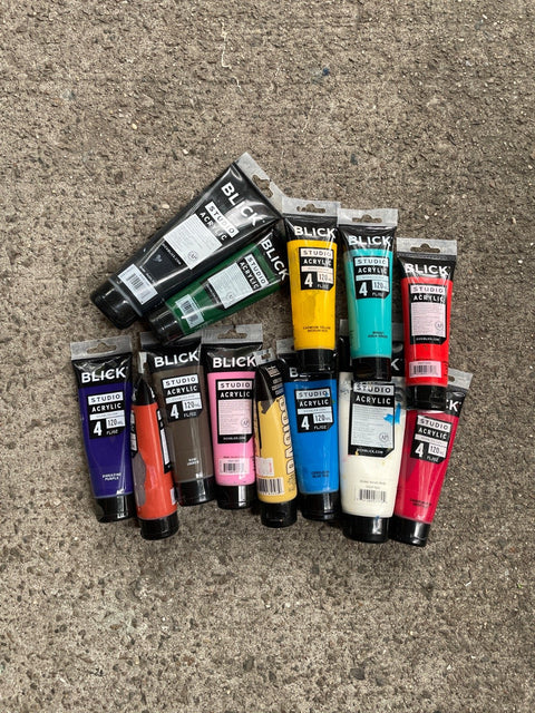 Blick Studio Acrylic Paint Tubes