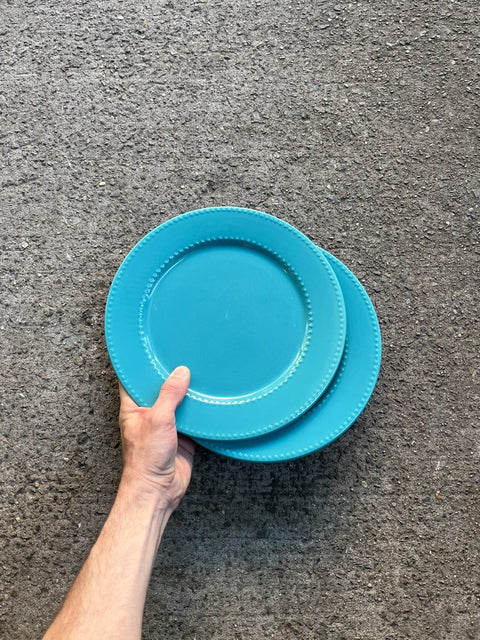 Blue Ceramic Dinner Plates