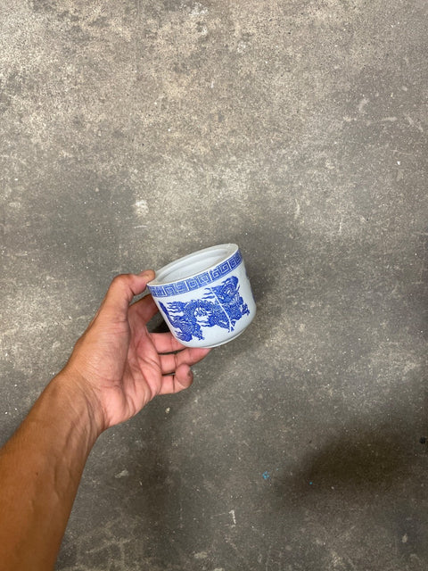 Blue Dragon Teacup