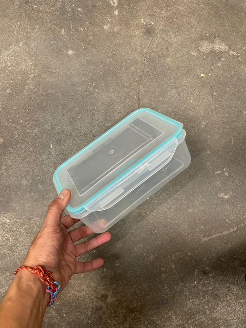 Blue Edge Food Container