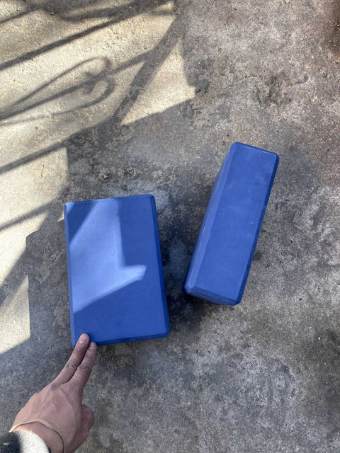 Blue Exercise Blocks