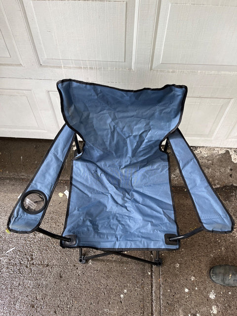 Blue Folding Camp Chair