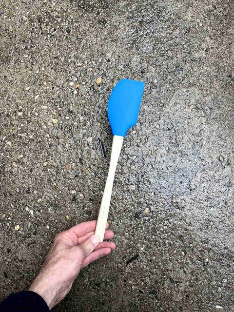 Blue Silicone Spatula